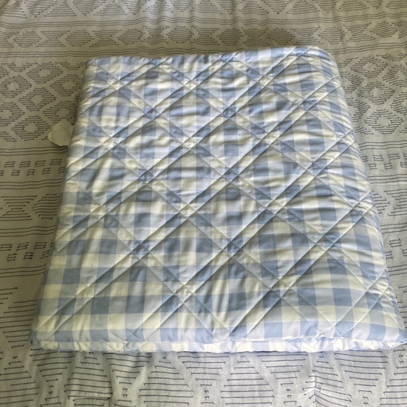 Light Blue Queen Quilt Comforter UGG PRISCILLA QUEEN COVERLET 3PC SET - Picture 2 of 10